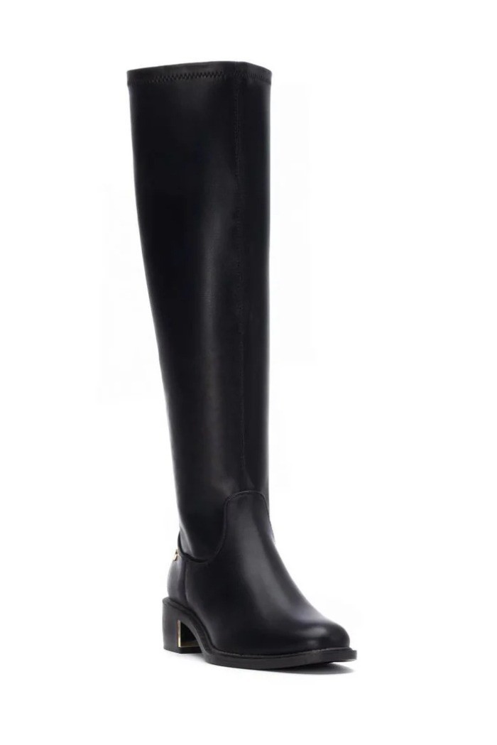 Xti stivale in ecopelle stretch con zip 144722 [12c7eb49]
