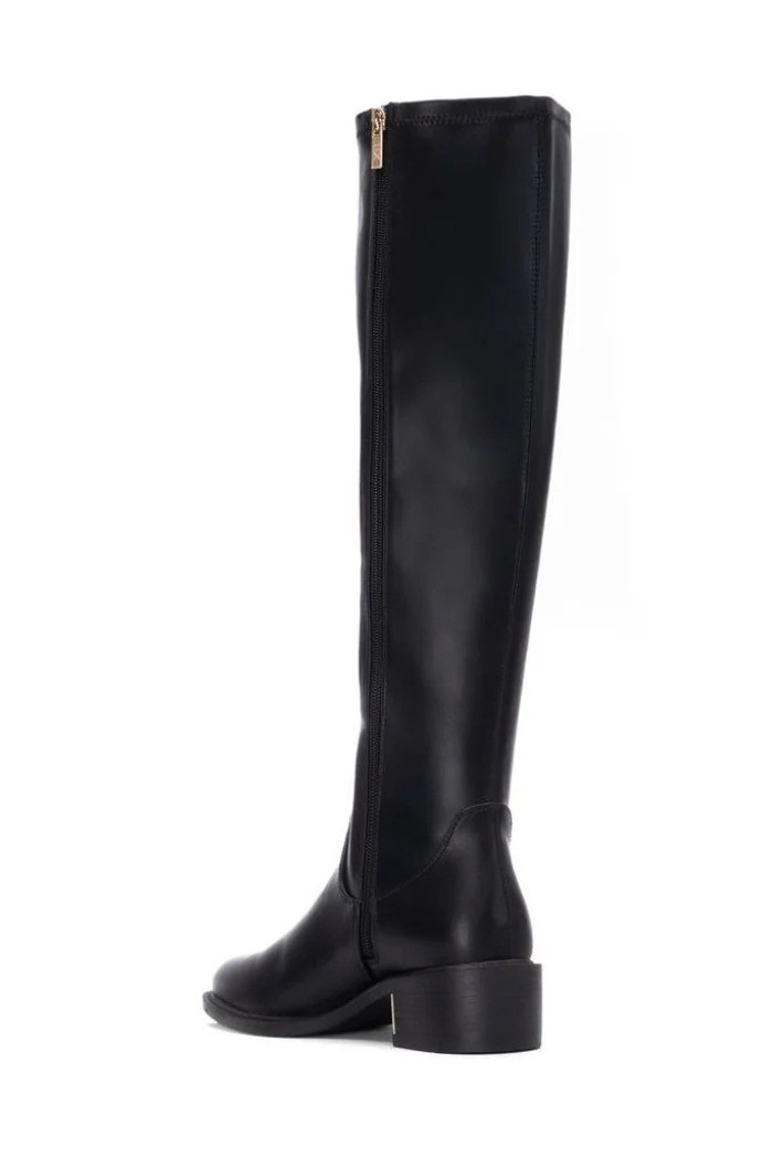 Xti stivale in ecopelle stretch con zip 144722 [a5da2a4d]