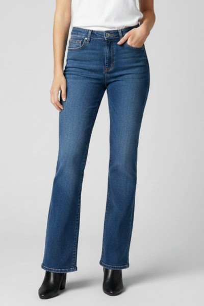 Roy Roger's jeans Marta Stone 68 flare in denim di cotone rnd091ce082907 [004ec552]
