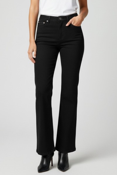 Roy Roger's jeans Marta Read flare fit in bull denim rnd091p4090112 — 805219040076011_2