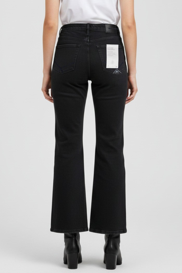 Roy Roger's jeans Marta Read flare fit in bull denim rnd091p4090112 [12733d29]