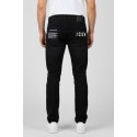 Icon jeans in denim di cotone stretch con stampa logo posteriore icuf2w6d014 [8c13ba2d]
