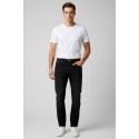 Icon jeans in denim di cotone stretch con stampa logo posteriore icuf2w6d014 [8943fd33]