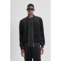 Antony Morato felpa bomber relaxed fit in velluto mmfl01115-fa150228 [596ec1b1]