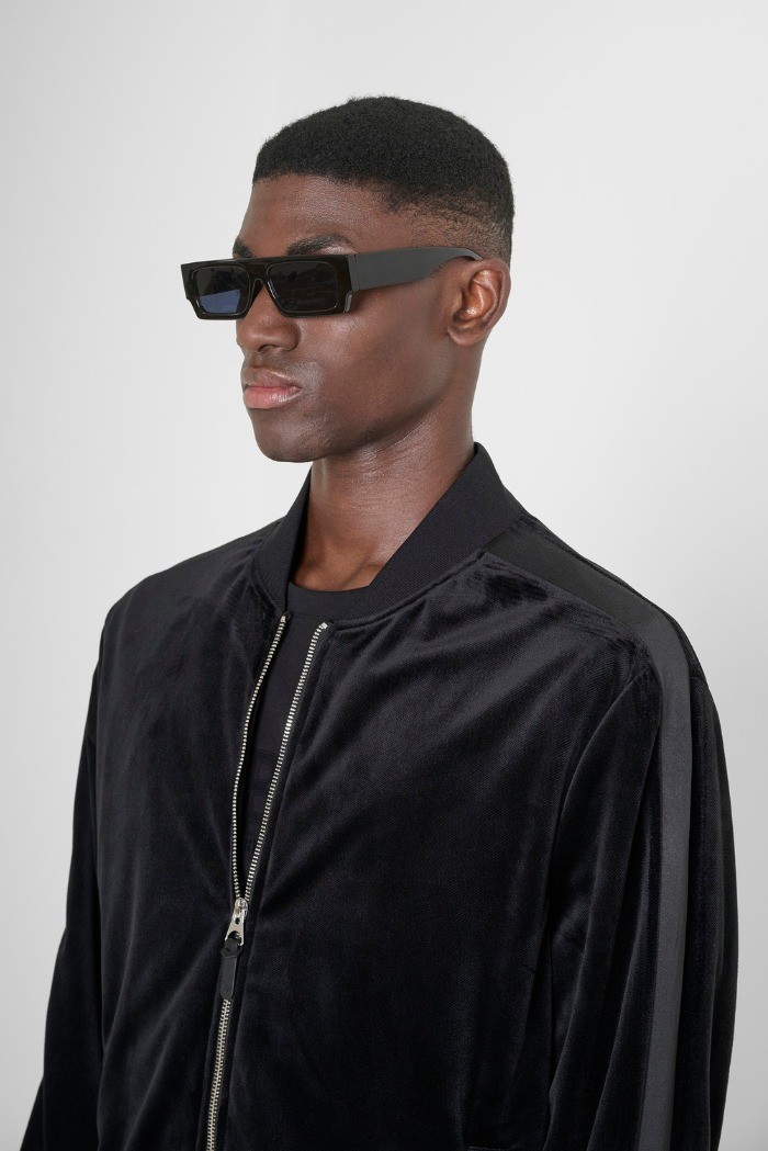 Antony Morato felpa bomber relaxed fit in velluto mmfl01115-fa150228 [804882bc]