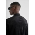 Antony Morato felpa bomber relaxed fit in velluto mmfl01115-fa150228 [375543b8]