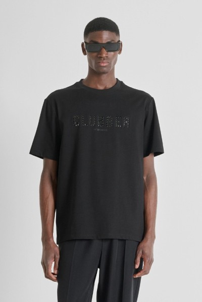 Antony Morato t-shirt relaxed fit in jersey di cotone party collection mmks02594-fa100258 [d179b99c]