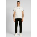 Icon t-shirt girocollo con stampa logo e bande Icuf2w6t038 [3a79cdc8]