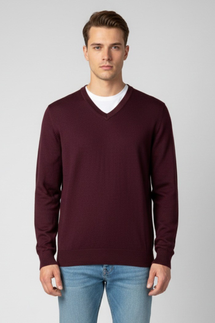 Baci & Abbracci maglia con scollo a V 450004 [0236d772]