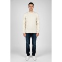 Refrigue maglia girocollo in lana e cotone punto treccia 2811w00160 [d53f965d]