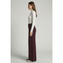 Sheis pantalone palazzo in maglia con riga d52010 [ff98974a]