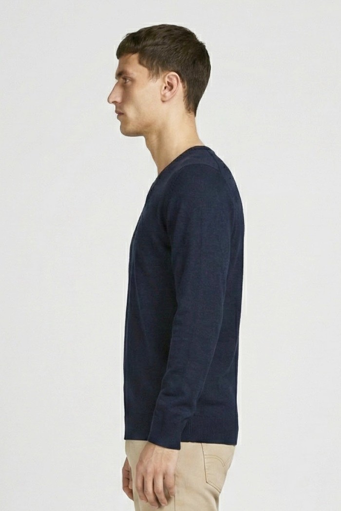 Markup maglia scollo a V in misto viscosa mk20011 [6442e4e6]
