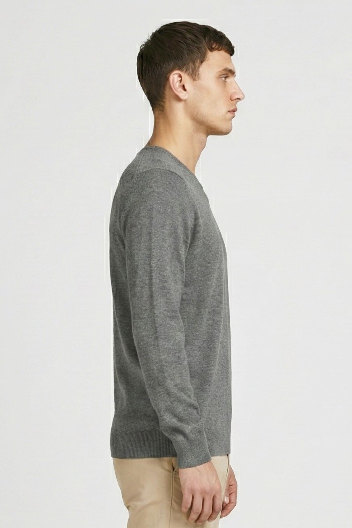 Markup maglia scollo a V in misto viscosa mk20011 [8cd3e051]