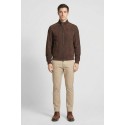 Master Pelle bomber in camoscio con colletto in piedi mp872-cm [aee79909]