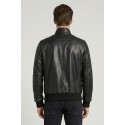 Master Pelle bomber in nappa con collo a lupetto mp272-np [3612e4ad]