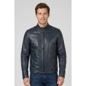 Master Pelle biker in nappa con collo coreano mp814-np [90384c35]