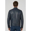 Master Pelle biker in nappa con collo coreano mp814-np [fe03ce3c]