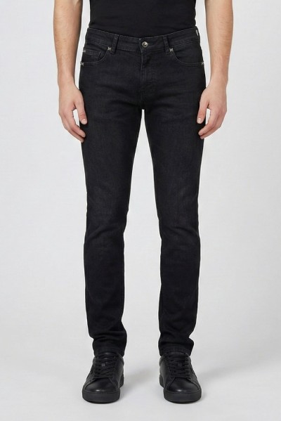 John Richmond jeans slim fit in denim nero Landis Uma25348je — 805219040076194_1