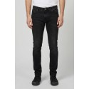 John Richmond jeans slim tapered fit in denim nero Helia Uma25164je [043d2466]