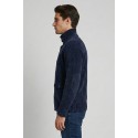 Nerovago cardigan lupetto in ciniglia con bottoni 750666 [0613ba9b]