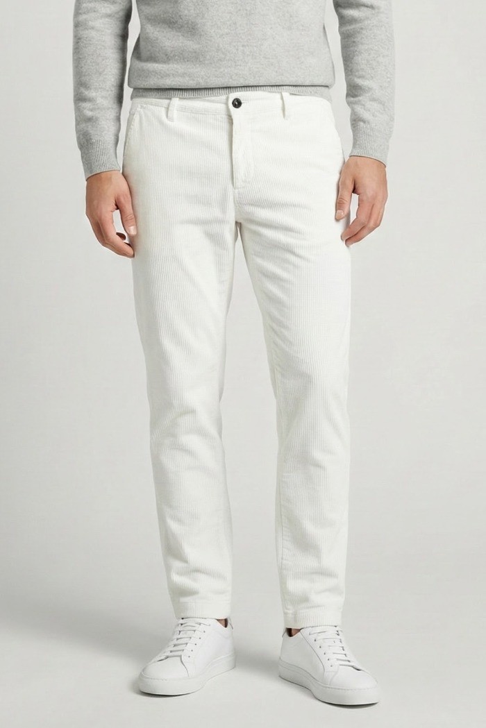 Markup pantalone regular in velluto millerighe in cotone stretch mk9950109 [25f0ce35]