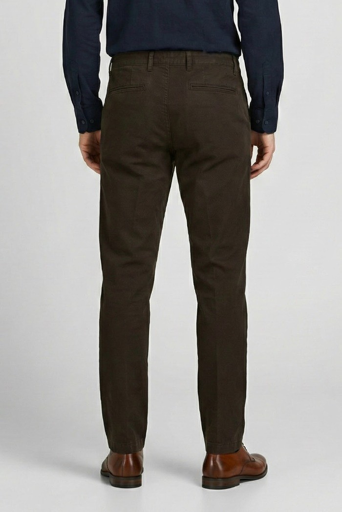 Moro pantaloni chino regular fit in misto cotone mi2679 [fa42b34a]