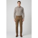 Moro pantalone chino capri in raso di cotone mi2612 [0ad1869b]