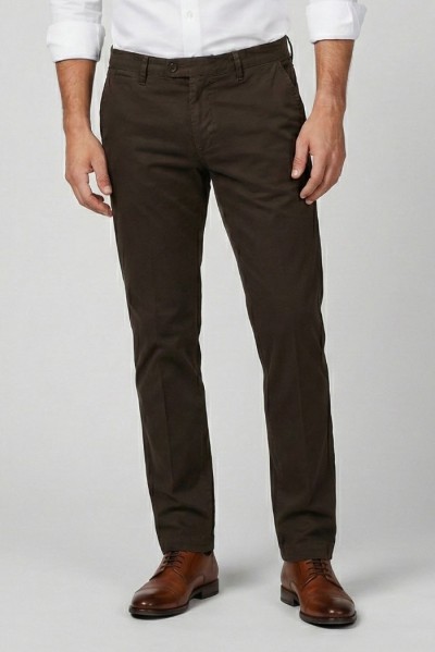 Moro pantalone chino capri in raso di cotone mi2612 — 805219040077215_2