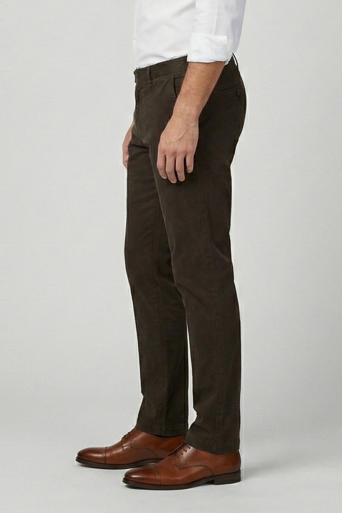 Moro pantalone chino capri in raso di cotone mi2612 [c5480a63]