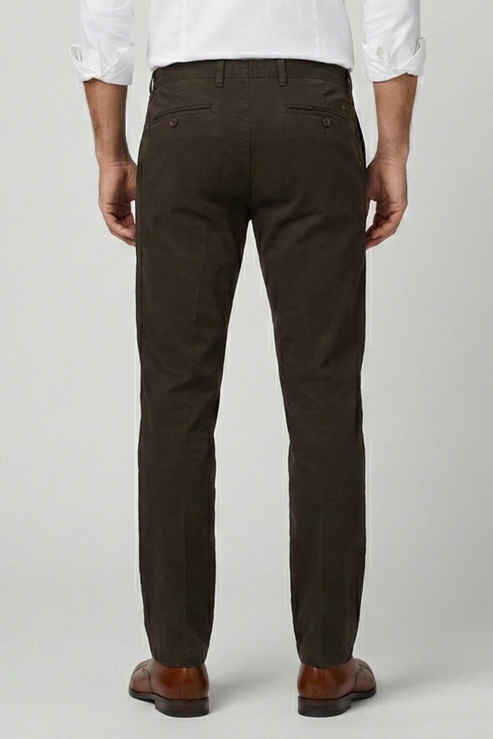 Moro pantalone chino capri in raso di cotone mi2612 [7255cb67]