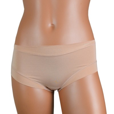 Slip in cotone a vita alta Janira nudo