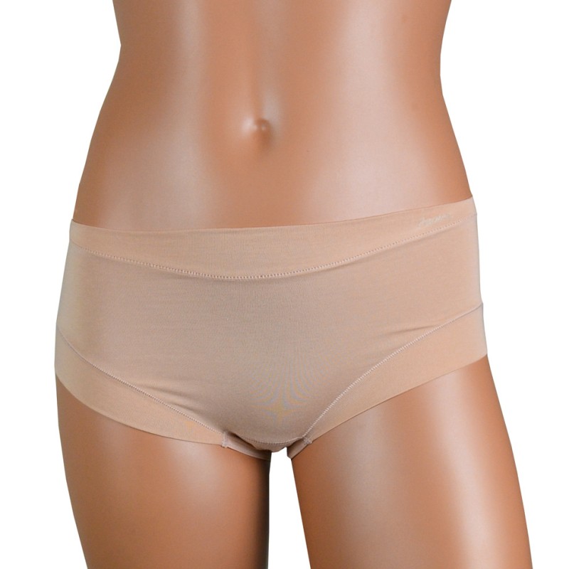 Slip in cotone a vita alta Janira nudo