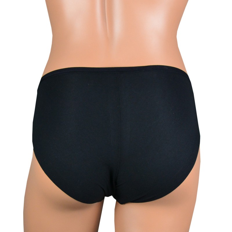 Slip in cotone a vita alta Janira nero