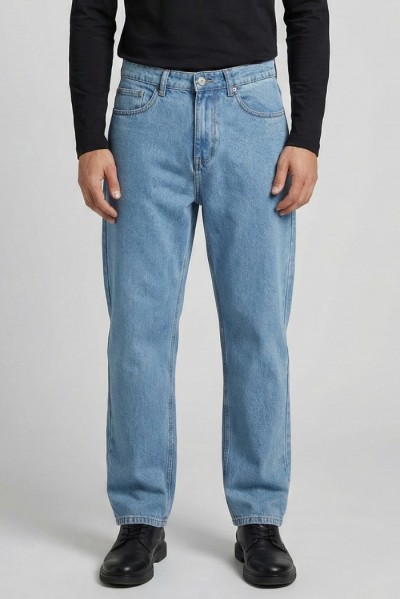 Galerie jeans baggy in denim di cotone mj501 — 805219040077231_1