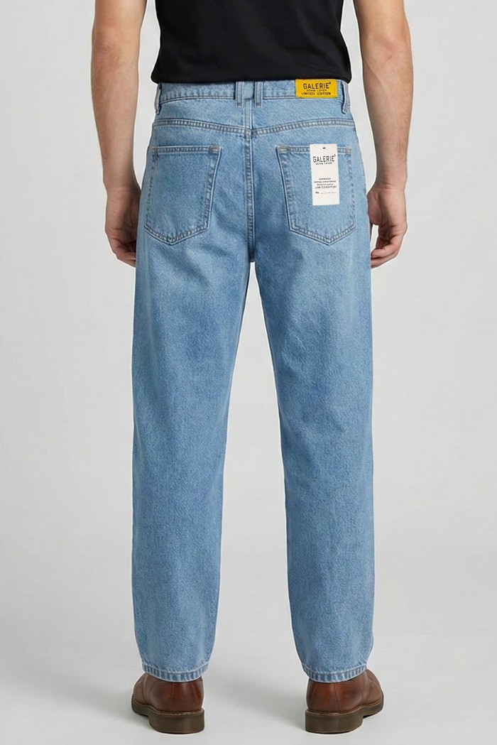 Galerie jeans baggy in denim di cotone mj501 [c7fc258e]