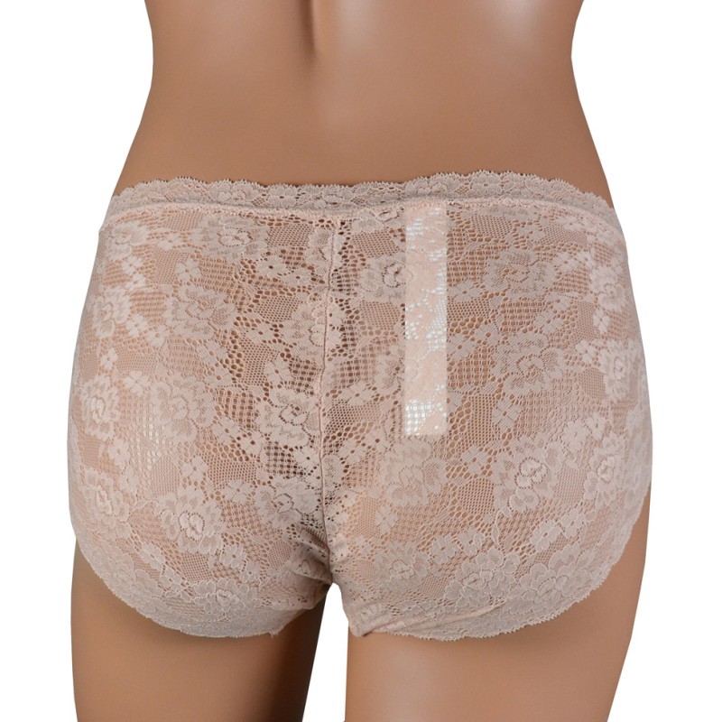 Slip in pizzo vita alta Janira nudo