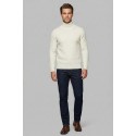 Refrigue dolcevita in misto lana e cotone punto treccia 2811w00162 [fee98322]