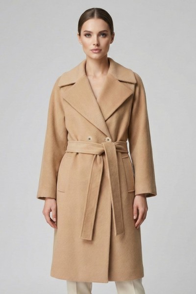 Maidoma cappotto con collo ampio e cintura abbinata ai26f01/2096 — 805219040076392_1