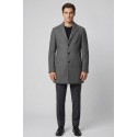 Triple A cappotto con tasche oblique e dettaglio quadrifoglio ca37-2560 [3f3ae5aa]