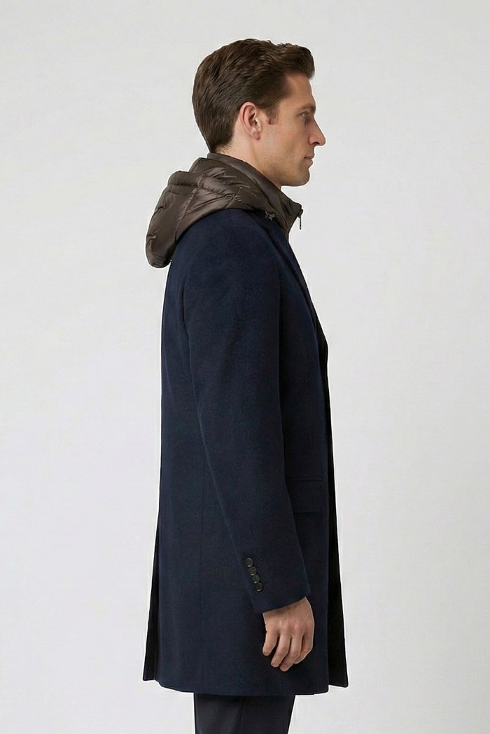 Markup cappotto in panno double con pettorina mk9940616 [ec16a62d]
