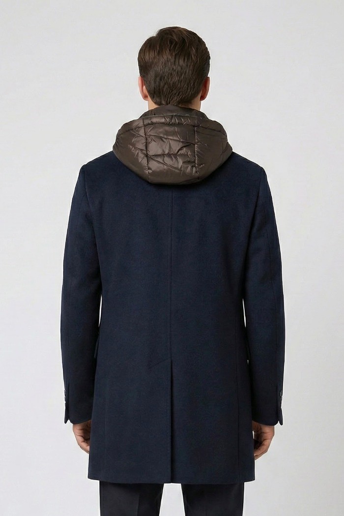 Markup cappotto in panno double con pettorina mk9940616 [5b0b6729]