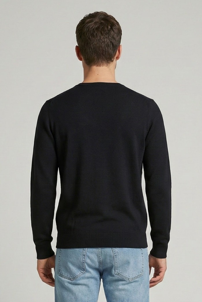Nerovago maglia scollo a V in misto viscosa 750004 [616d8856]
