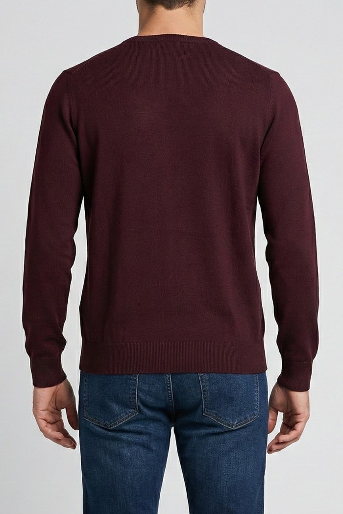 Nerovago maglia scollo a V in misto viscosa 750004 [e898e154]