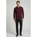 Nerovago maglia polo con bottoni in misto viscosa 750003 [fde75610]