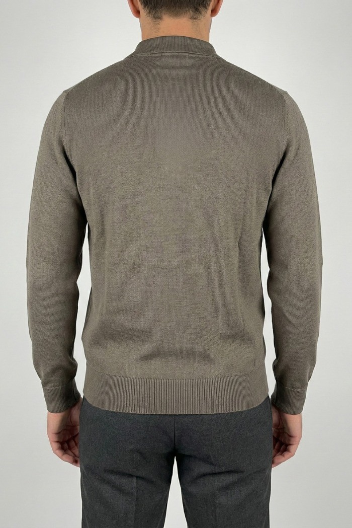 Nerovago maglia polo con bottoni in misto viscosa 750003 [dbe080d5]