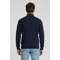 Nerovago lupetto lavorato mezza zip 750102 [f9550021]