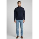 Nerovago lupetto lavorato mezza zip 750102 [fc05473f]