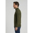 Nerovago lupetto lavorato mezza zip 750102 [1b639947]