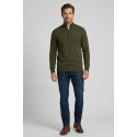Nerovago lupetto lavorato mezza zip 750102 [067d95dc]
