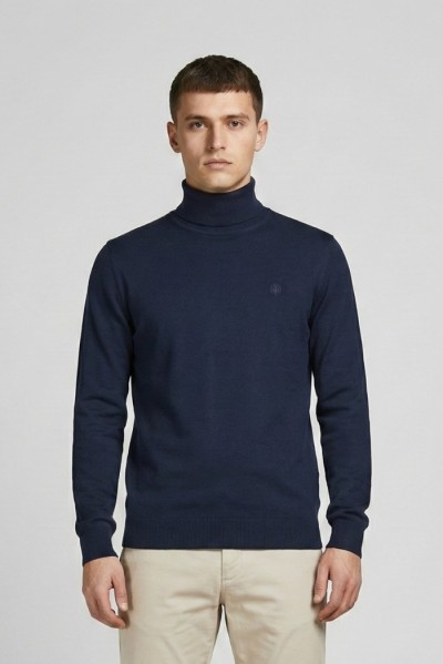 Lumberjack dolcevita con logo ricamo 102217685 [612cdd6d]